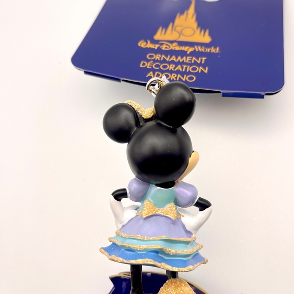 Walt Disney World 50th Anniversary Minnie Mouse Hanging Ornament - Picture 9 of 15